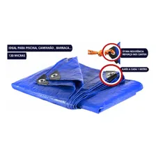 Lona Capa Caminhão Proteção Uva 3x2 Azul Barraca Camping Ldi Foto mini 4