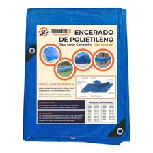 Lona Capa Caminhão Proteção Uva 3x2 Azul Barraca Camping Ldi Foto  mini 1