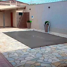 Lona Capa Preta Sl300 Prática Cobertura Piscina Multiuso 4x2 Foto mini 4