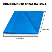 Lona Carreteiro 100 Micras Leve 4 X 4 Metros Nove54 Foto mini 2