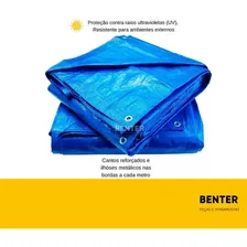Lona Carreteiro 6x3 Multi Uso 105g/m Impermeável Uv Starfer Foto mini  2