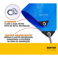 Lona Carreteiro 6x3 Multi Uso 105g/m Impermeável Uv Starfer Foto mini  3