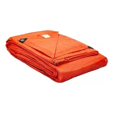 Lona Carreteiro Plástica Laranja 12x10m 150 Micras Beltools Foto  mini 1