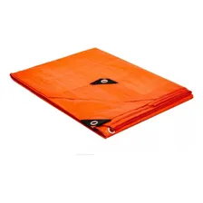 Lona Carreteiro Plástica Laranja 6x4m 150 Micras Beltools Foto mini 2