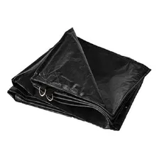 Lona Cortina Pvc Preto 7x5 M Biombo Solda Galpão Anti Chamas Foto mini 1