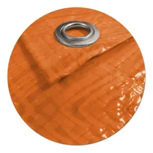 Lona Encerado 8x6 Impermeável Carreteiro Cobertura Laranja Foto mini 2