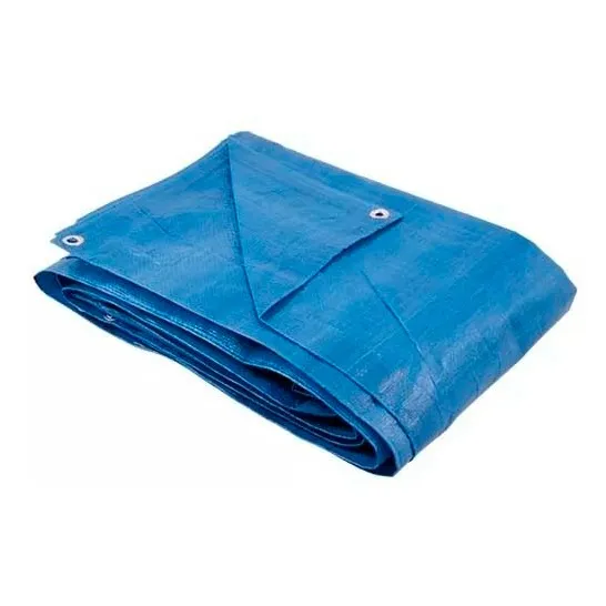Lona Encerrado De Polietileno 8x5m Azul 70/m² 100 Micras Foto 1