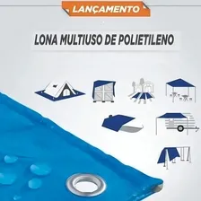 Lona ImpermeÔvel 12x10m Proteção Uv 75g/m Starfer Foto mini 4