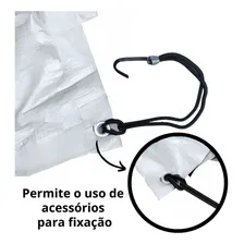 Lona Impermeável Plástica Transparente 2x2 Metros 100 Micras Foto mini  3