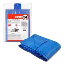Lona Multiuso 9x4m Nove54 Polietileno Impermeável 100 Micras Foto mini 2