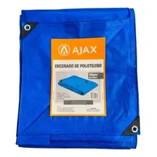 Lona Multiúso Ajax Lona Impermeável De 6m X 4m Cor Azul Foto mini 4