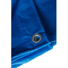 Lona Multiúso Procopio Lona Lona Impermeável De 8m X 4m Cor Azul Foto mini  3