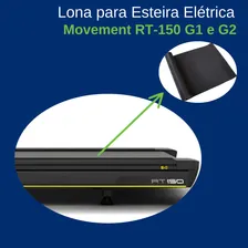 Lona Para Esteira Elétrica Ergométrica Movement Rt150 G1 G2 Foto mini 4
