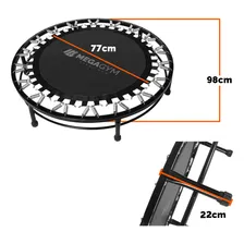Lona Para Mini Jump Cama Elástica De 36 Molas Cor Preto Foto mini  3