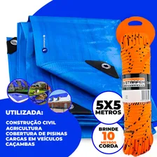 Lona Para Piscina Caminhão Reforçada Impermeável 5x5 + Corda Foto mini  3