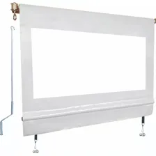 Lona Para Toldo Sem Acessórios -4,42 X 2,30 Branco Com Visor Foto mini  2