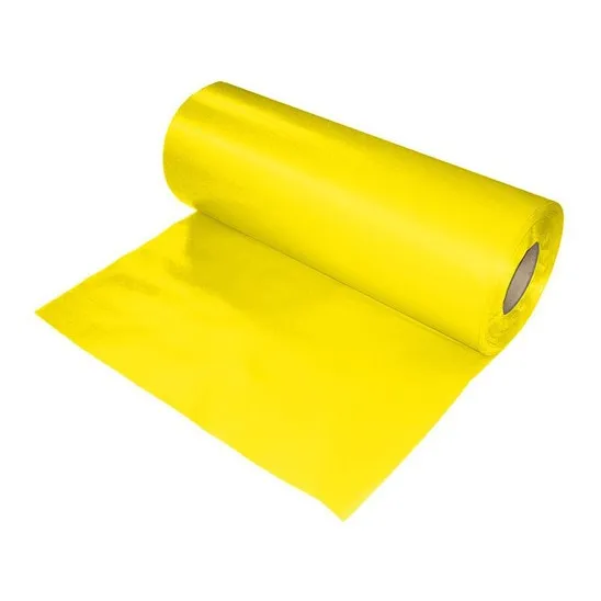 Lona Plástica Amarela 4x50 Mts - Bobina De 8kg 40 Micras Foto 1