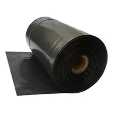 Lona Plástica Bobina Preta 4x100 Rolo 10kg Jopak Foto mini  3