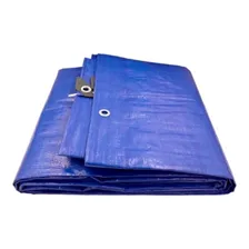 Lona Plastica Cobertura Impermeavel Azul 2x2 Starfer Foto mini 1