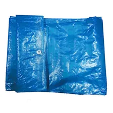 Lona Plastica Cobertura Impermeavel Azul 6x4 Starfer Foto mini 2