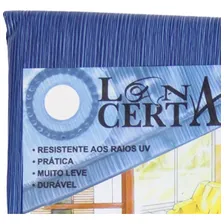 Lona plástica Lona Certa azul 4m x 6m Foto mini 2