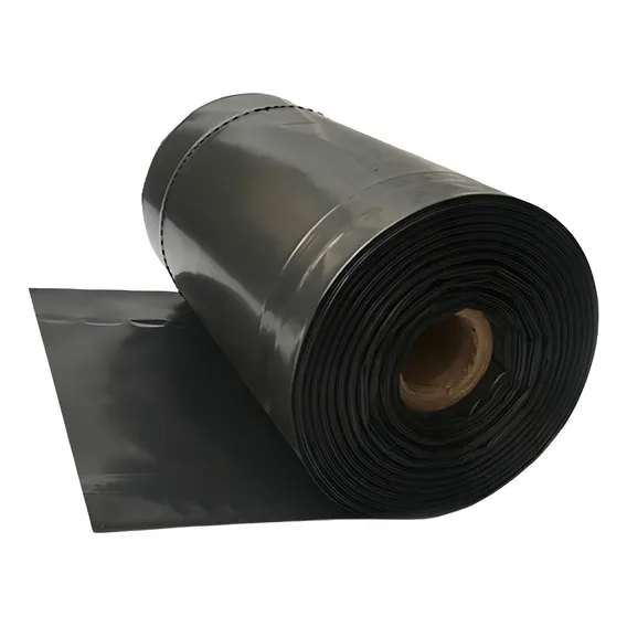 Lona Plástica Preta 4x50 Em Bobina 7kg +kit Pintura Proteção Foto 1