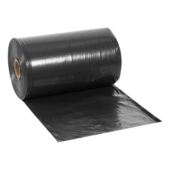 Lona Preta Plástica 6x100m 30kg 100 Micras - Agroplastic Foto 1