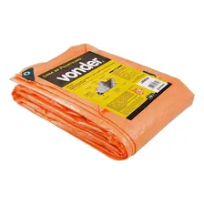 Lona Reforçada Plastico Vonder 8,0x6,0 metros - Laranja Foto mini  3