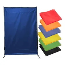 Lona Respingo De Solda Não Propaga Chama Antichama 2x2 M Cor Azul Foto mini 1