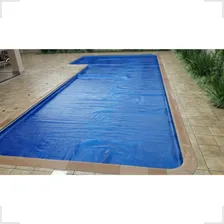 Lona Térmica 300 Micras Sem Emenda Para Piscina 9x4 Cor Azul Foto mini 4