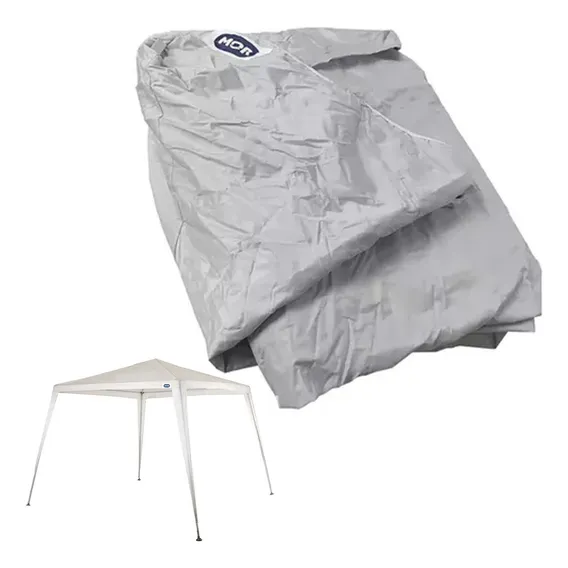 Lona Toldo Cobertura Para Tenda Gazebo Rafia Mor 2,4x3m cor branco Foto 1