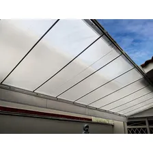 Lona Transparente Cobertura Telhado Festa TranslĂșcida 3x2,5m Foto mini 4