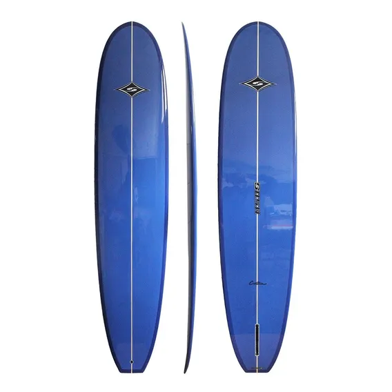 Longboard Msd Surfboards Custom 9'1 Cor Azul Foto 1