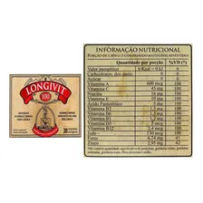 Longivit 100 Com 30 Comprimidos Mastigáveis Vitaminas Foto mini  2