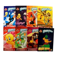 Looney Tunes Kit Com 8 Livros Infantis - Leitura Atividades Foto  mini 1