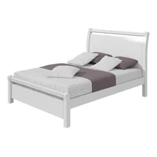 Lopas Reali Simple cama casal cor branco Foto mini 1