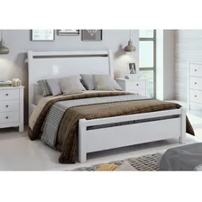 Lopas Reali Simple cama casal cor branco Foto mini 2