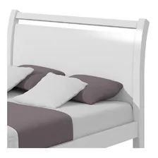 Lopas Reali Simple cama casal cor branco Foto mini 4