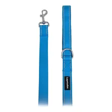 Lopetudos guia reforçada de passeio para cães e gatos Tourtime1 1.8m azul fio refletivo Foto mini 2