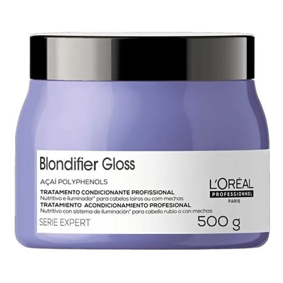 Loréal Professionnel Blondifier Gloss Açai - Máscara 500ml Foto 1