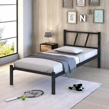 Lorenttistore bicama solteiro auxiliar beliche ferro resistente 100% aço estilo industrial reforçada Foto mini 3