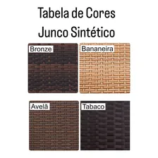 Lorenttistore Cadeira Namoradeira Sofá Dois Lugares Área Externa Junco Fibra Vime Ratan Foto mini 4