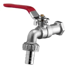 Lorenzetti 1130 C12 Torneira Esfera 1/2'' Bico União Metal Acabamento Fosco Cor Prateado Foto mini 1