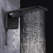 Lorenzetti acqua duo ultra chuveiro ducha preto fosco 220v potência 7800w Foto mini  3