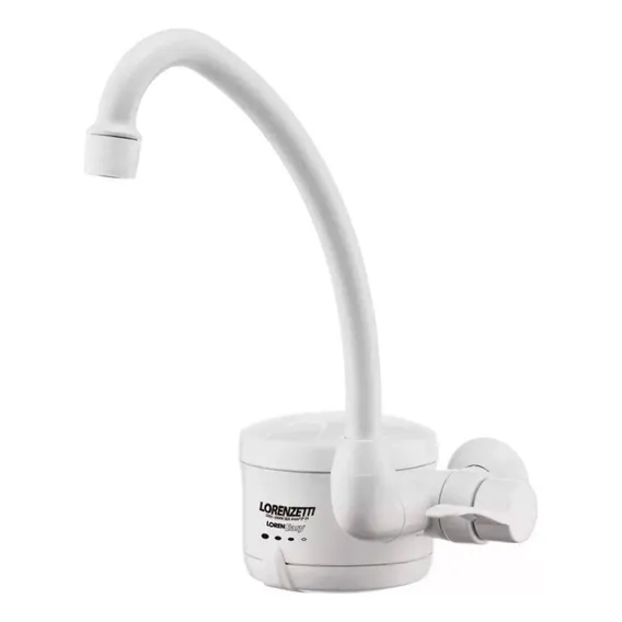 Lorenzetti Torneira Elétrica Cozinha Pia Bica Móvel Brilhante 127V Foto 1