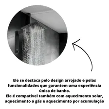 Lorezentti Acqua Century 220V chuveiro preto eletrônico 7500W Foto mini 4