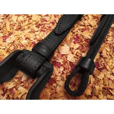 Loro Em Couro Para Sela E Arreio Correia Reforçada Com Fita Cor Preto Foto mini 4