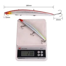 Lote 10 Isca de pesca 18 cm 23 g Isca artificial Isca de pesca marÃtima cor 10 unidades/saco Foto mini 4
