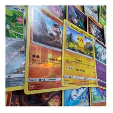 Lote De 100 Cartas Pokémon + 3 Brilhantes Foto mini 3