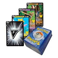Lote Pack Pokémon 50 Cartas Aleatórias E Pokémon V Garantido Foto mini 1
